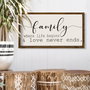 Wallity Cuadro Decorativo Enmarcado KZM311 25 x 50 cm